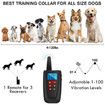 Dog Training Collar No Shock, 3300ft Range Vibrating Dog Collar, IPX7 Waterproof Dog Training Collar with Remote