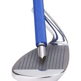 Golf Club Groove Sharpener,Re-Grooving Tool and Cleaner for Wedges & Irons - Generate Optimal Backspin - Suitable for U & V-Grooves (Blue)