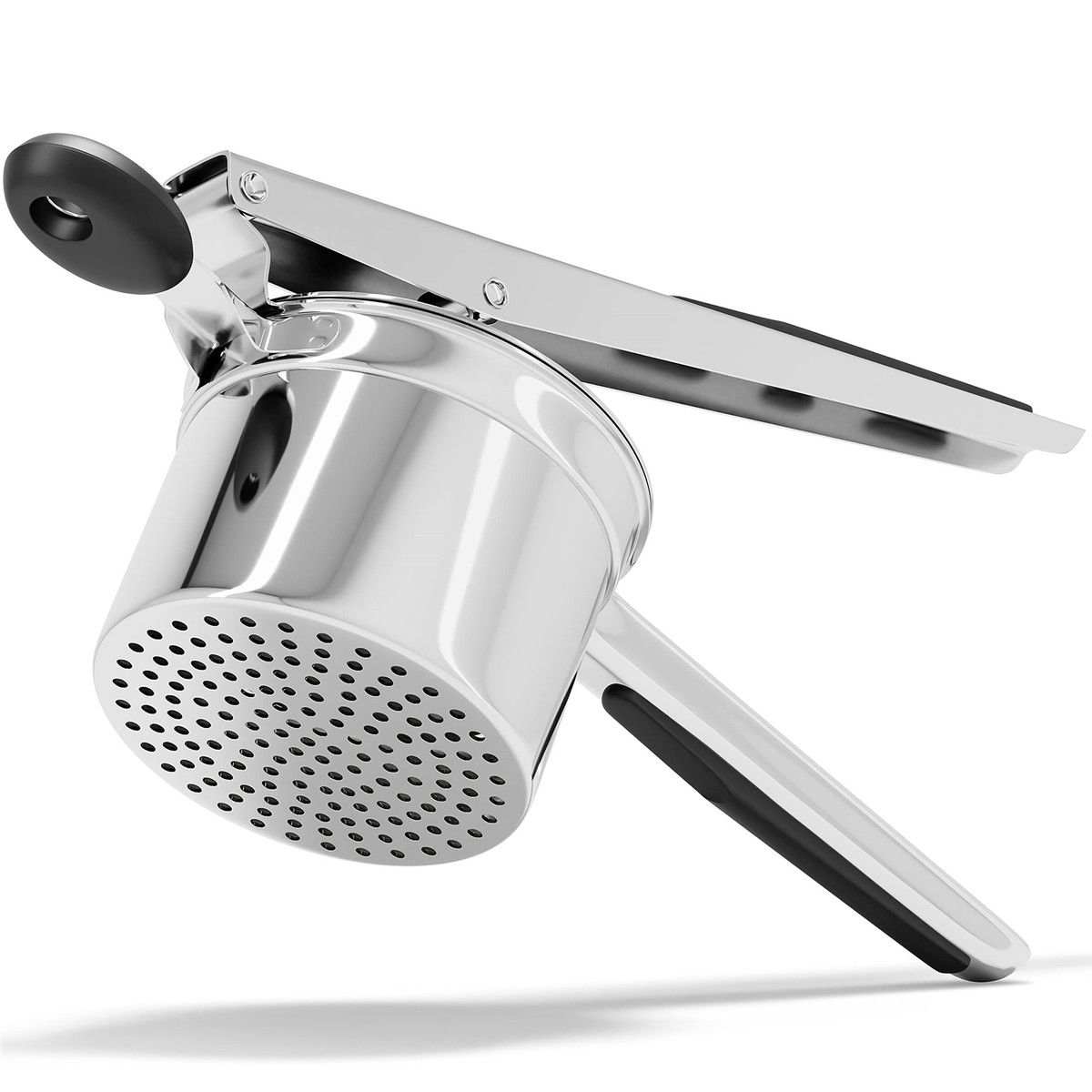Potato Ricer Heavy Duty Stainless Steel Masher Kitchen Tool Press and Mash For Perfect Mashed Potatoes