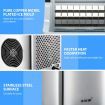 20kg Ice Maker Machine Clear Cube Making Countertop Home Commercial 2 Water Filling Methods Stainless Steel Maxkon