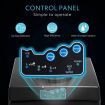22kg Ice Maker Cold Water Dispenser 2 In 1 Bullet Cube Making Machine Countertop Home Commercial Stainless Steel Maxkon