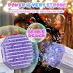Rocket Bubble Gun Soap Machine Blower Launcher Maker Toy with LED lights Lithium Kids Gift Party Wedding Summer Purple