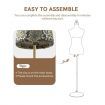 Female Mannequin Manikin Display Stand Tailor Torso Dummy Dressmaker Dress Form Fashion Sewing Metal Base 139-188CM