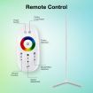 RGB LED Floor Lamp Corner Light Standing Lighting Remote Control for Living Room Bedroom 158CM White