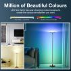RGBWW LED Floor Lamp Lighting Corner Standing Light APP and Remote Control for Bedroom Living Room 163CM