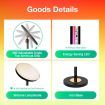 RGBWW LED Floor Lamp Lighting Corner Standing Light APP and Remote Control for Bedroom Living Room 163CM