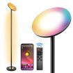RGBWW LED Floor Lamp Lighting Corner Standing Light APP and Remote Control for Bedroom Living Room 163CM
