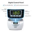 Ultrasonic Cleaner Heating Cleaning Machine for Rings Watches Dentures Glasses Razors 2500ml MAXKON