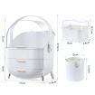 Makeup Storage Drawer Case Jewellery Box Stand Brush Holder Organiser Cosmetic Lipstick Skincare Display Portable
