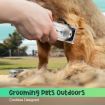 Dog Clipper Grooming Kit Pet Haircut Professional Cat Hair Trimmer Cutter Puppy Shaver Animal Cordless 2000mAh Li Ion Battery
