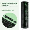 Seedling Heat Mat Plant Heated Germination Warming Pad Starter Grow with Digital Temperature Controller 160W