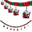 2022 Christmas Decorations Pendants 3PCS 3M Ceiling Pendants Home Decor Creative Atmosphere Scene Layout Flags