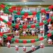 2022 Christmas Decorations Pendants 3PCS 3M Ceiling Pendants Home Decor Creative Atmosphere Scene Layout Flags
