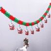 2022 Christmas Decorations Pendants 3PCS 3M Ceiling Pendants Home Decor Creative Atmosphere Scene Layout Flags
