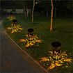 Hanging Solar Lanterns hummingbird Outdoor Waterproof Metal LED Decorative Lights Landscape, Courtyard, Camping, Garden, Tabletop, Backyard, Patio
