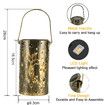 Hanging Solar Lanterns hummingbird Outdoor Waterproof Metal LED Decorative Lights Landscape, Courtyard, Camping, Garden, Tabletop, Backyard, Patio