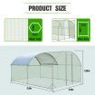 Chicken Coop Run Chook Pen Shelter Walk In Rabbit Hutch Dog Cat Enclosure Large Bird Cage 280x380x195cm