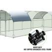 Chicken Run Coop Walk In Rabbit Hutch Bird Cage Chook Pen Shelter Dog Cat Enclosure Extra Large 280 x760 x 195cm