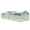 Chicken Run Coop Walk In Rabbit Hutch Bird Cage Chook Pen Shelter Dog Cat Enclosure Extra Large 280 x760 x 195cm