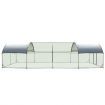 Chicken Run Coop Walk In Rabbit Hutch Bird Cage Chook Pen Shelter Dog Cat Enclosure Extra Large 280 x760 x 195cm
