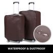 3 Piece Luggage Set Hard Carry On Travel Suitcases Trolley Lightweight with TSA Lock and 2 Covers Green
