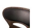 Set of 2 Wicker Bar Stools