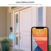 Wireless Wifi Video Doorbell, Doorbell DC Battery Powered 1080P Waterproof With Camerar