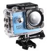 Sports Camera 1080P 12MP Sports Camera Full HD 2.0 Inch Sports Camera 30m/98ft Underwater Waterproof Camera with Installation Accessory Kit Color Blue