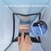 Beach Sun Shelter, Zippered Instant Sun Protection Canopy Anti-UV Awning for Outdoor Picnic Beach Camping