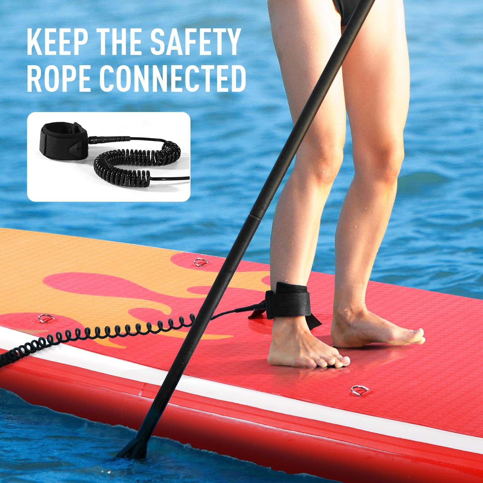 Stand Up Surfing Paddle Board SUP Inflatable Kayak Blow Foam Surfboard