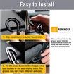 Dog Car Net Barrier with Auto Safety Mesh Organizer Baby Stretchable Storage Bag Universal for Cars, SUVs Car Driving Safely with Children & Pets