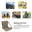 Outdoor Folding Stadium Seats For Bleachers Bleacher Cushion Camp Outdoor Chair With Back Support