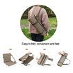 Outdoor Folding Stadium Seats For Bleachers Bleacher Cushion Camp Outdoor Chair With Back Support