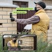 Wireless Doorbell Camera with Doorbell, WiFi Video Camera with Motion Detector, Anti Theft Device,Night Vision, 2 Way Audio,Black,1 Pack