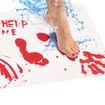 Bloody Bath Mat The Original Color Changing Sheet That Turns Red When Wet ,Halloween Decor Prank Novelty Gag Gifts (40*70cm)