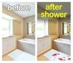 Bloody Bath Mat The Original Color Changing Sheet That Turns Red When Wet ,Halloween Decor Prank Novelty Gag Gifts (40*70cm)
