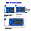 1.5inch Digital Aluminum Turbine Fuel Flow Meter with LCD Display, 1.5inch FNPT Inlet Or Outlet (40-280LPM)