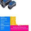 Aluminum Digital Fuel Turbine Flowmeter with LCD Display, 1 inch FNPT Inlet/Outlet (10-100LPM)