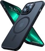 Magnetic Designed for iPhone 14 Pro Max Case,Compatible with MagSafe,Slim Protective Translucent Matte Case Compatible for iPhone 14 Pro Max Case,Frosted Black