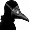 Plague Doctor Mask PU in Pelle a Naso Lungo Bird Beak Steampunk Halloween Cosplay Party Puntelli Costume