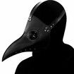 Plague Doctor Mask PU in Pelle a Naso Lungo Bird Beak Steampunk Halloween Cosplay Party Puntelli Costume