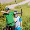 40lbs Recurve Bow Arrow Set Sports Archery Outdoor Hunting Equipment Target Shooting 40lbs Left Right Handed Black
