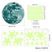 435Pcs Glow in The Dark Stars Wall Stickers for Ceiling Luminous Stars and Moon Wall Decals Fluorescent Star Ceiling Stickers For Christmas Halloween