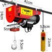 400 800kg 1300W Electric Hoist Winch