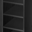 2 Doors Shoe Cabinet Storage Cupboard - Black