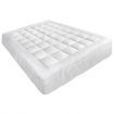 Giselle King Mattress Topper Pillowtop 1000GSM Microfibre Filling Protector