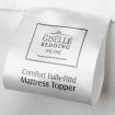 Giselle King Single Mattress Topper Pillowtop 1000GSM Microfibre Filling Protector