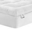 Giselle King Single Mattress Topper Pillowtop 1000GSM Microfibre Filling Protector