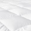 Giselle King Single Mattress Topper Pillowtop 1000GSM Microfibre Filling Protector