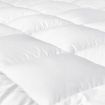 Giselle Single Mattress Topper Pillowtop 1000GSM Microfibre Filling Protector
